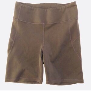 Revolve Athletic Bike Shorts by Lovewave Black M High Rise longline